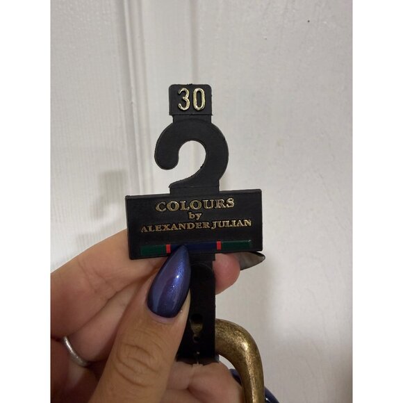 Vintage Colours by Alexander Julian" collection belt - Picture 4 of 5